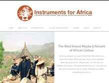 Tablet Screenshot of i4africa.org